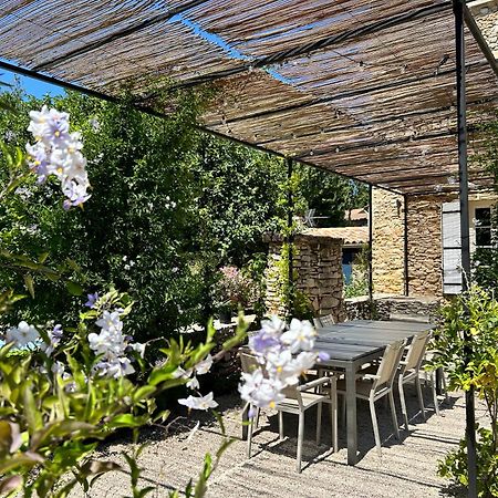 Provenzalisches Landhaus Les Martinets Am Fusse Des Mont Ventoux Villes-sur-Auzon Zewnętrze zdjęcie