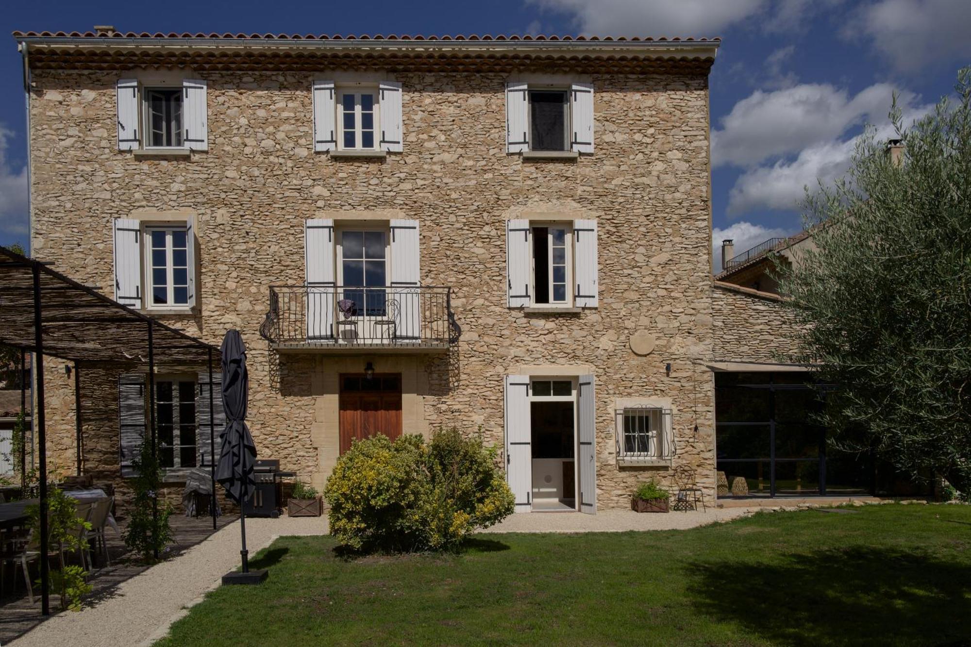 Provenzalisches Landhaus Les Martinets Am Fusse Des Mont Ventoux Villes-sur-Auzon Zewnętrze zdjęcie
