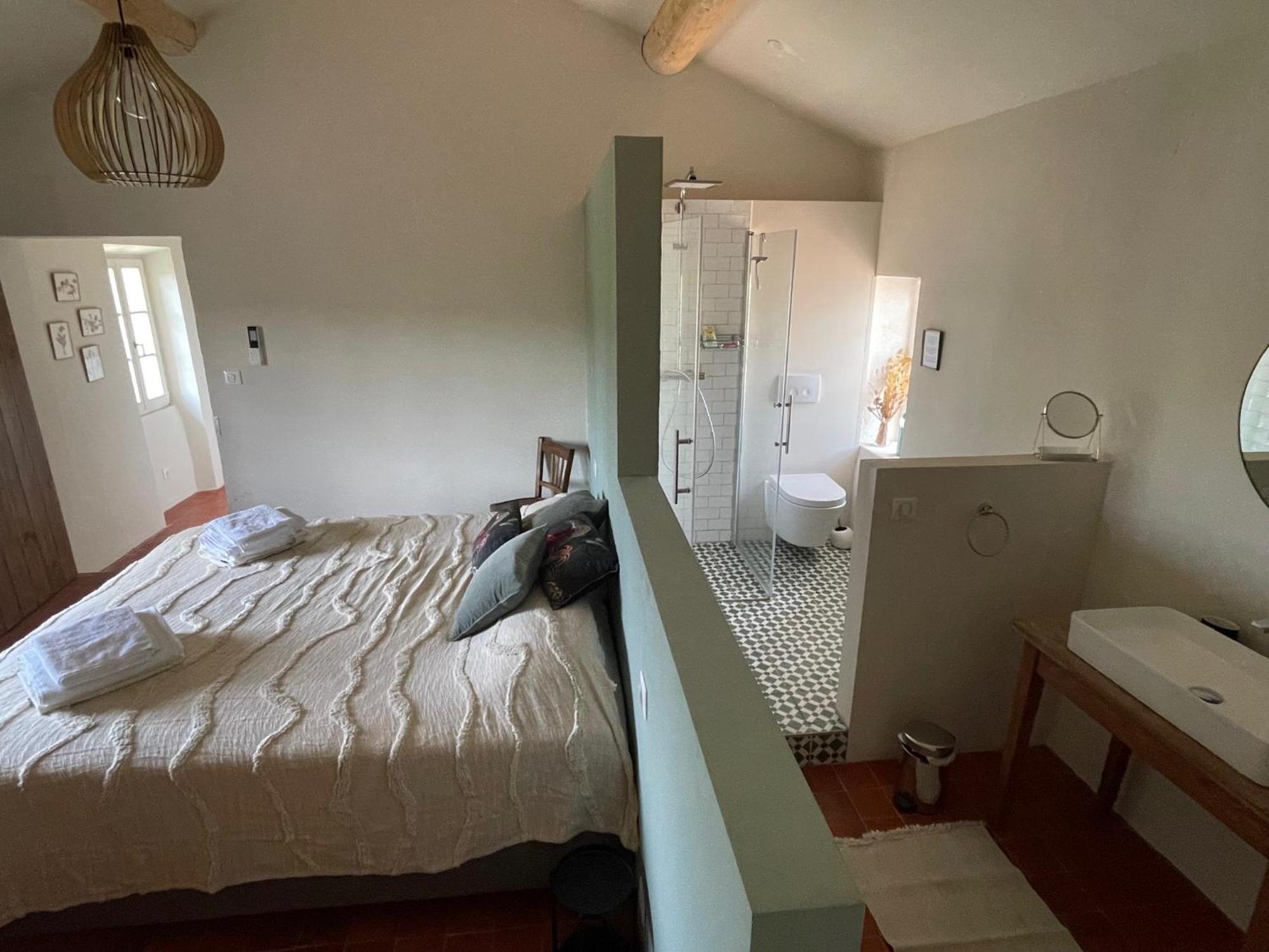 Provenzalisches Landhaus Les Martinets Am Fusse Des Mont Ventoux Villes-sur-Auzon Zewnętrze zdjęcie