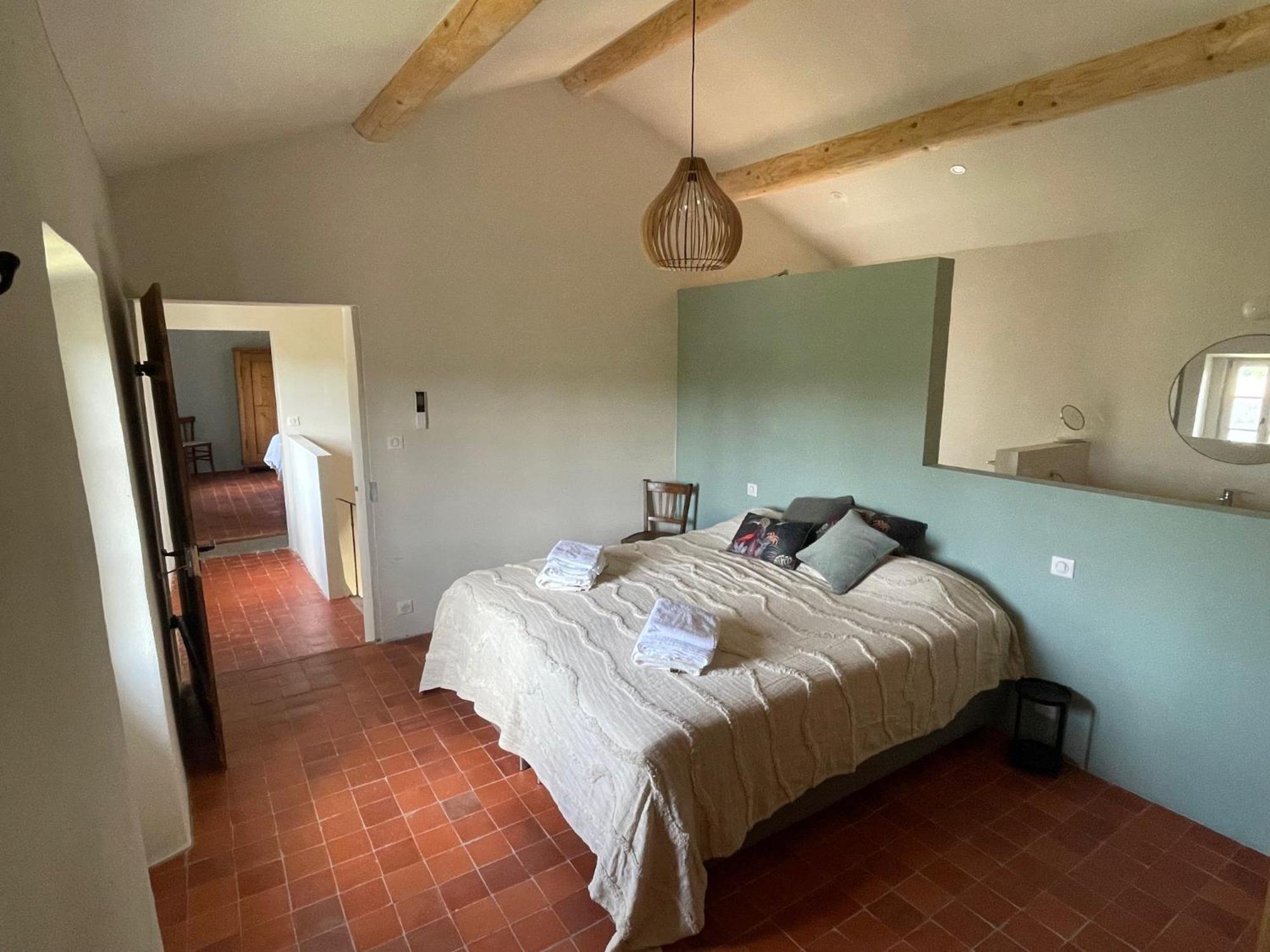 Provenzalisches Landhaus Les Martinets Am Fusse Des Mont Ventoux Villes-sur-Auzon Zewnętrze zdjęcie