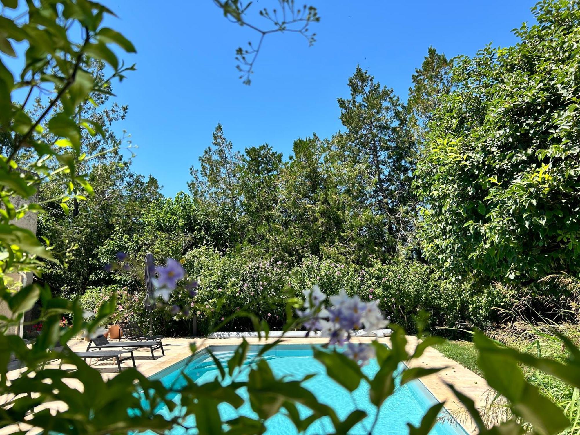 Provenzalisches Landhaus Les Martinets Am Fusse Des Mont Ventoux Villes-sur-Auzon Zewnętrze zdjęcie