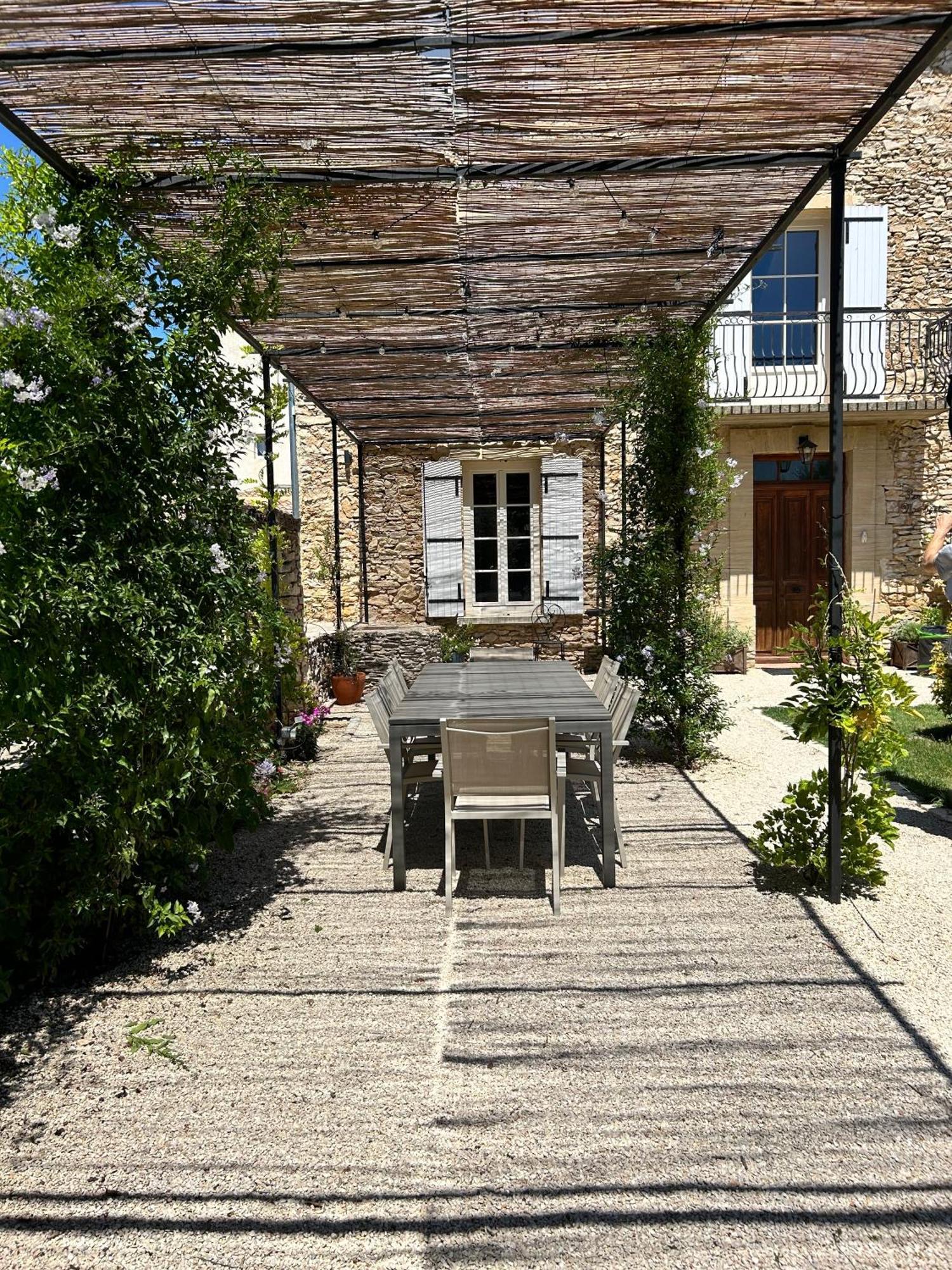 Provenzalisches Landhaus Les Martinets Am Fusse Des Mont Ventoux Villes-sur-Auzon Zewnętrze zdjęcie